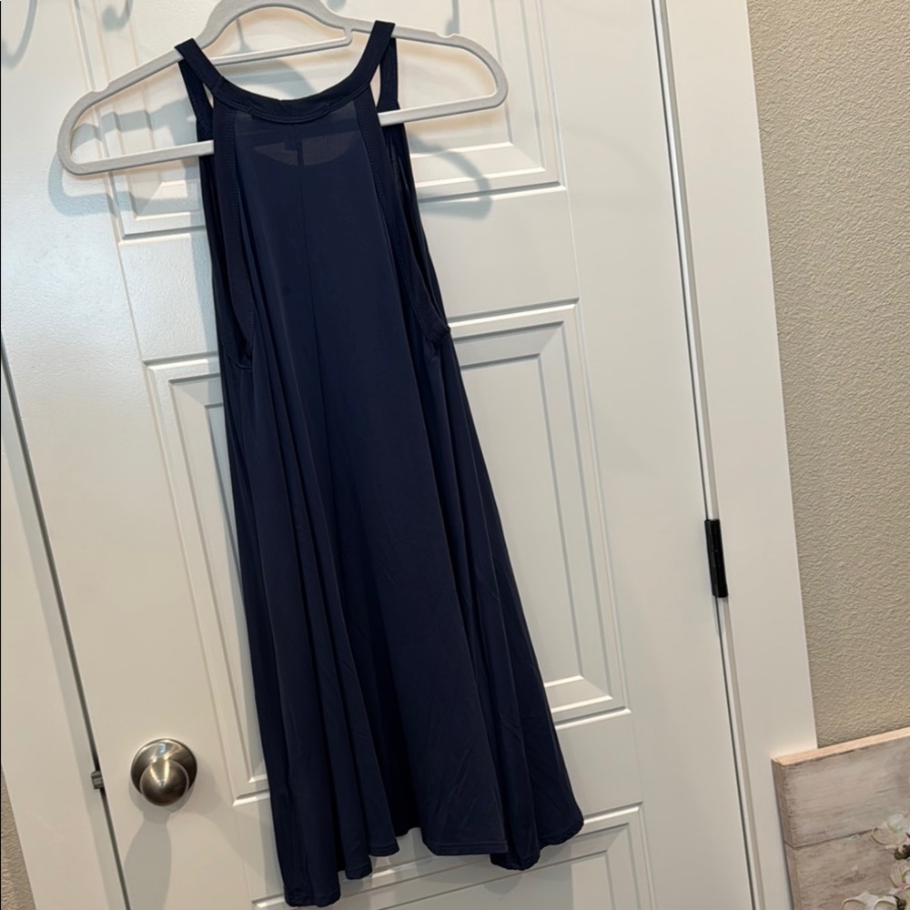 Blue Rain Navy Sleeveless Dress - Picture 3 of 3
